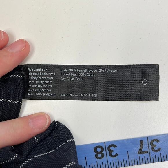 Eileen Fisher Cropped Wide Leg Tencel Pants Elastic Waist Lightweight - Large - Picture 12 of 14